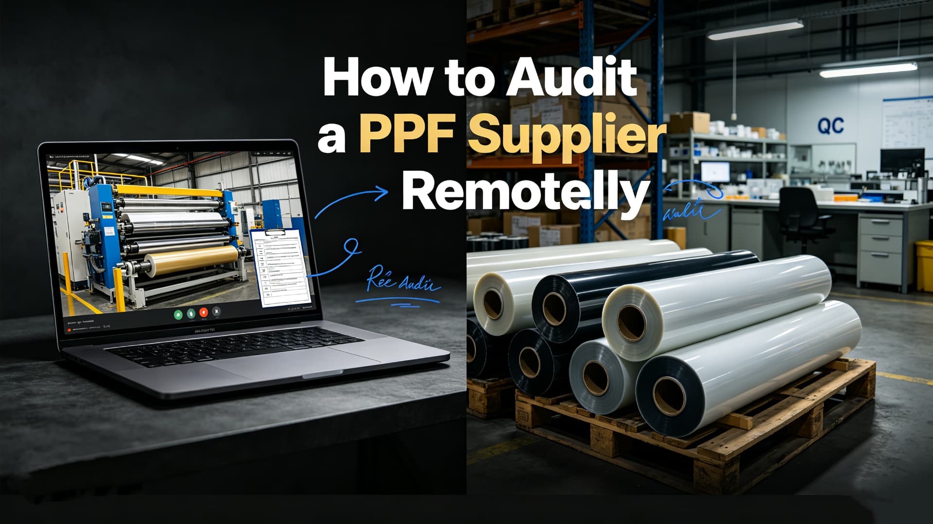 Can't Visit a Factory in China? How to Audit a PPF Supplier Remotely