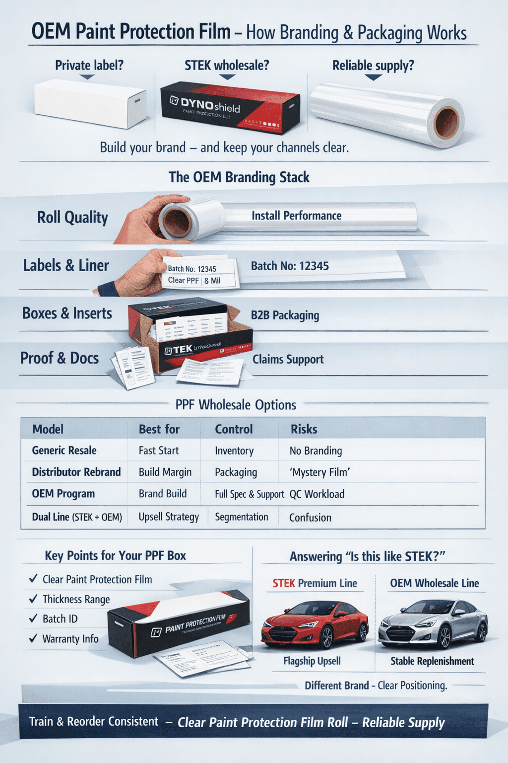 OEM Paint Protection Film – How Branding & Packaging Works