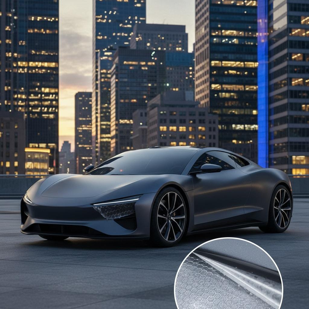 ppf matte finish, matte paint protection film, automotive ppf matte, best ppf for matte finish, satin paint protection film, satin ppf vs gloss ppf, satin ppf benefits, ppf wholesale, tesla ppf