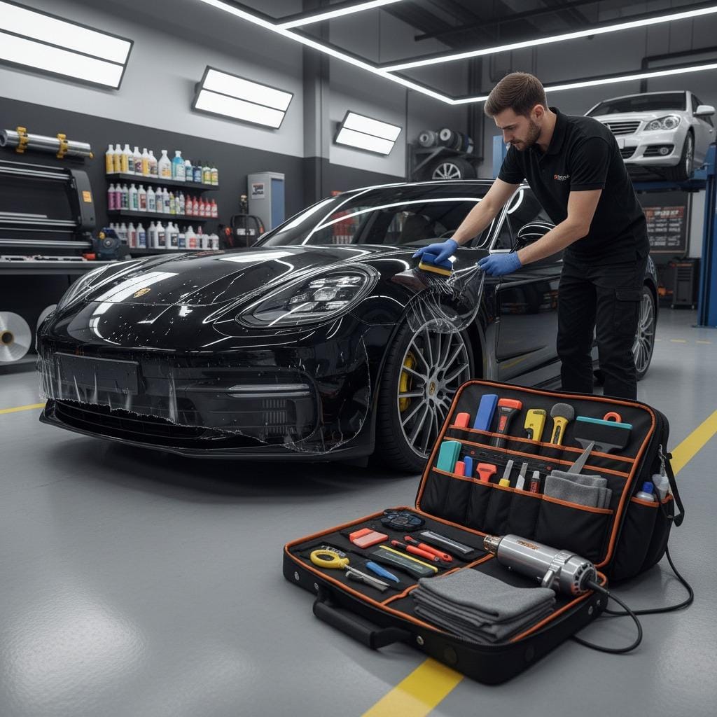 ppf tools kit, ppf tools, ppf supplies, ppf installation kit, paint protection film tools, best ppf tools, automotive ppf tools, professional ppf tools
