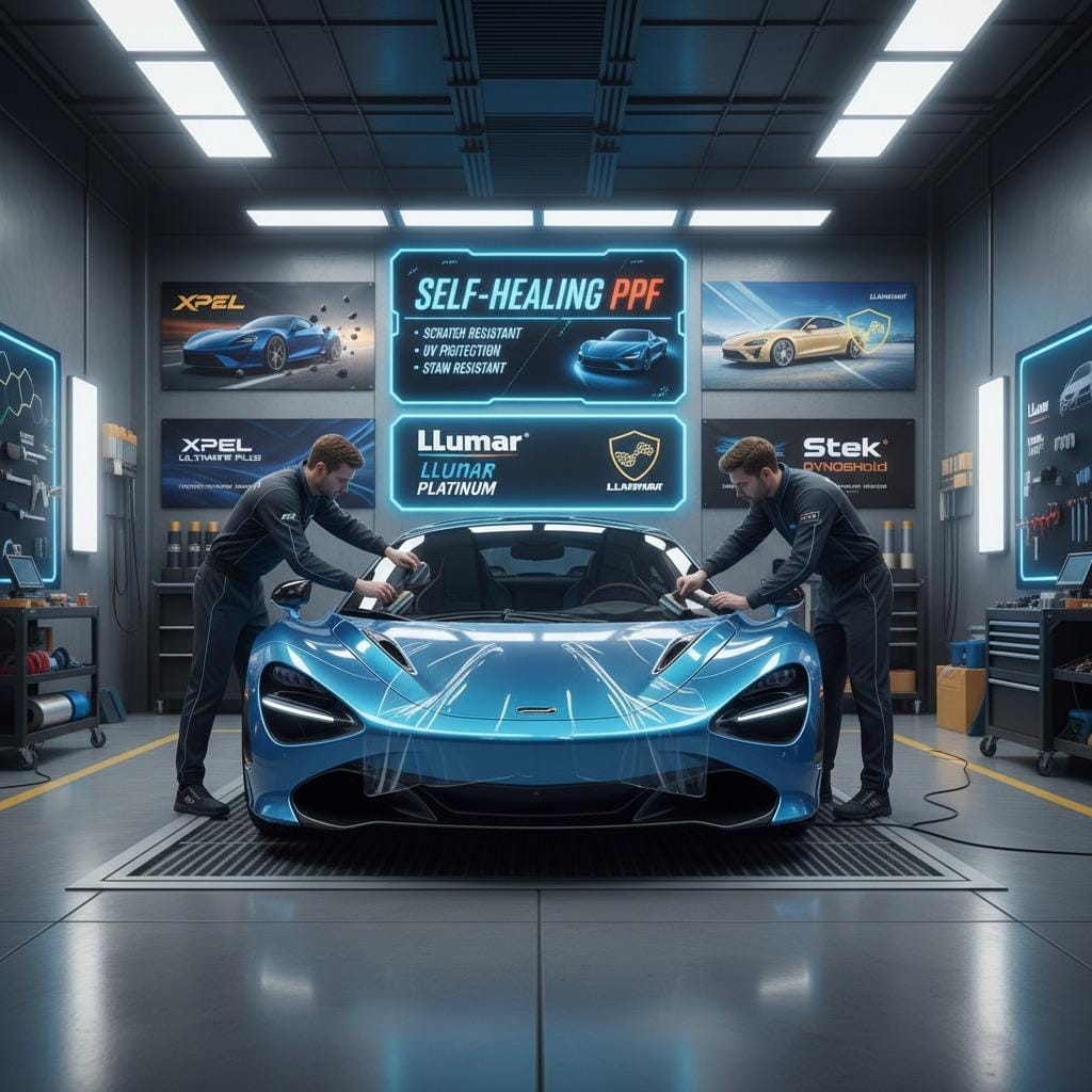 competition in paint protection, marketing strategies in automotive industry, XPEL vs competitors, self healing ppf, mic film, micppf, xpel alternative, llumar alternative, stek alternative